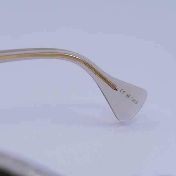Gucci GG1011S 006 Sunglasses Transparent Pink Cat Eye Frame main image 4